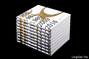 国外LesEleveurs生猪饲养50周年纪念手册/画册设计