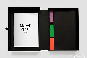 国外Meryl Sport新款体育服装行业的面料介绍画册设计