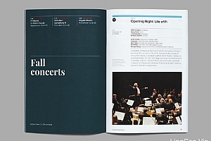 多伦多交响乐团最新宣传画册设计