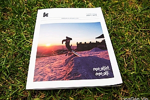 国外Kustom滑雪板新版画册设计