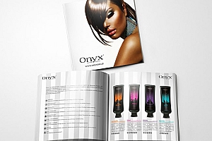 国外ONYX护肤品时尚画册设计