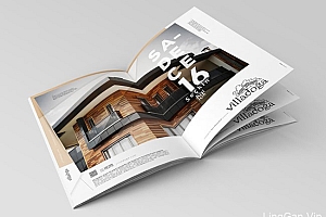 国外Villadoga住宅楼盘画册设计作品