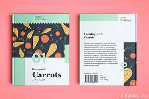 Cooking with系列烹饪书籍封面设计作品