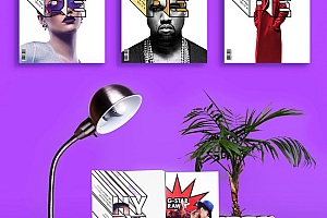 国外HYPE时尚杂志版式设计