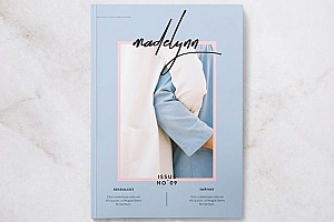 Madelynn时尚杂志版式设计