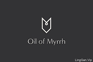 国外Oil of Myrrh没药油品牌VI设计欣赏