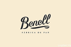 国外Benell烘焙店VI形象品牌设计