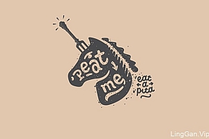 欧美风格的Peat Me皮塔饼与咖啡企业品牌VI形象设计