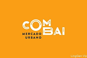 国外橙色版Combai城市超市商场卖场VI设计模板