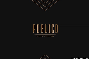 国外餐饮业特别精致的Publico餐厅视觉形象VI设计欣赏