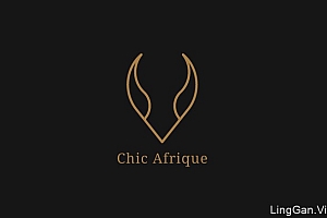 国外ChicAfrique时尚女装网店品牌Vi设计