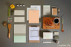 国外VI设计餐饮行业的Tokyo Cafe咖啡馆VI设计精选