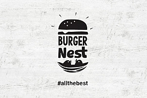 希腊Greece Burger Nest汉堡餐厅VI形象设计
