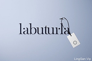 国外VI设计清新风格的labuturla摄影品牌企业形象