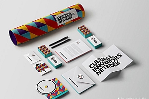 歌德学院CIN文化创新网络视觉识别vi设计