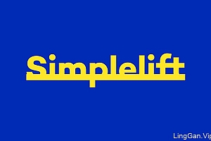 国外Simplelift租赁与维修服务品牌VI设计