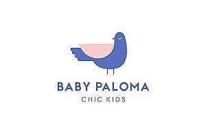 国外Baby Paloma在线童装品牌形象VI设计