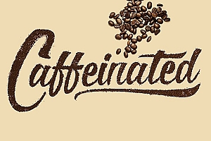 国外Caffeinated咖啡品牌VI形象设计