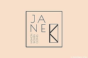 国外Jane K年青女装品牌形象设计VI