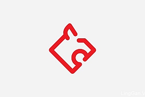 国外红色版Red Cat Motion视频机构品牌VI设计
