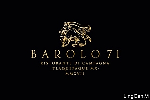 BAROLO 71意大利餐厅品牌形象vi设计