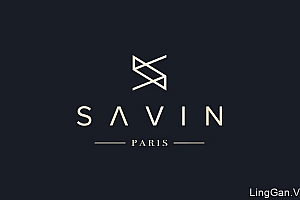 巴黎Savin Paris时尚服装店品牌形象设计