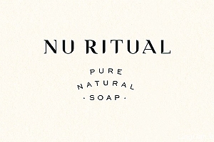 国外精美的Nu Ritual肥皂品牌形象设计
