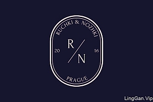 捷克Ruchki & Nozhki修甲店品牌形象设计