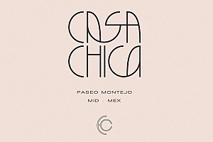 国外Casa Chica酒吧品牌形象设计