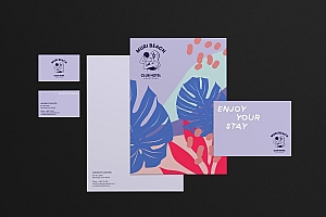 假日感度假酒店VI设计
