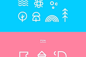 可爱撞色!幼儿早教品牌VI设计