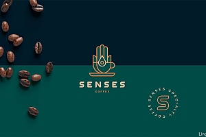 和谐度!咖啡品牌VI设计