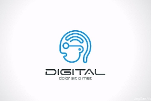 创意人头像logo设计