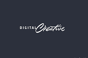 Digital Creative国外创意字母标志LOGO设计
