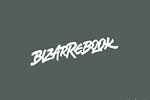 Bizzarebook 一个莫斯科漫画店的LOGO标志设计