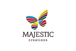 Butterfly蝴蝶形状的标志LOGO设计合集(第1套)