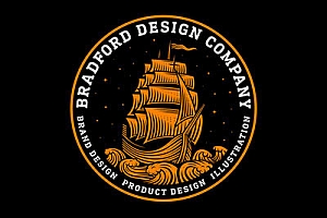 国外精美的30个以船为元素的LOGO标志设计作品