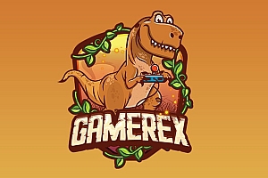 恐龙元素LOGO设计作品NO.3