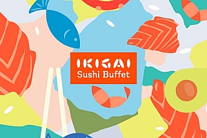 粒粒喷香!20款米饭元素Logo设计