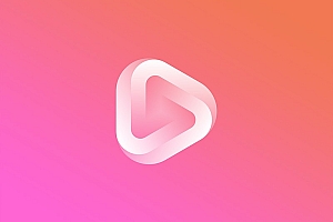 三角按钮!20款播放元素Logo设计