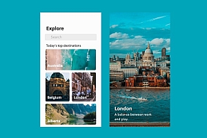 假期高级定制!12组假日APP界面设计灵感