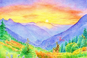 《你也可以画得很美》—风景 魅力清晨