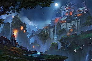 类似倩女幽魂界面