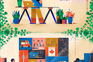 CRA video人物设计美术插图