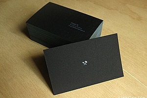 Alonso Berti智利简约凸版名片设计赏析