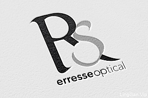 Erresse Optical眼镜品牌创意名片设计欣赏