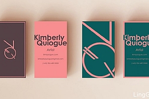 菲律宾设计师Kimberly个人名片欣赏