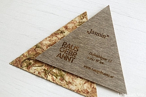 奥地利RAUSGEBRANNT创意名片设计欣赏