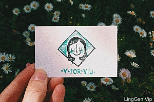 插画师的个性名片