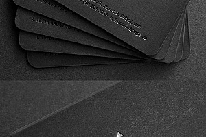 20款国外创意凸版名片设计欣赏